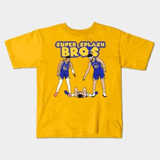 the splash brothers of basketball Kids T-Shirt